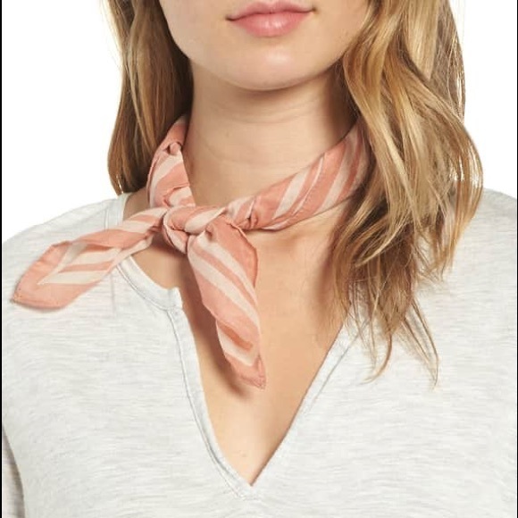 Madewell Ciao For Now Peach Bandana - Picture 3 of 4